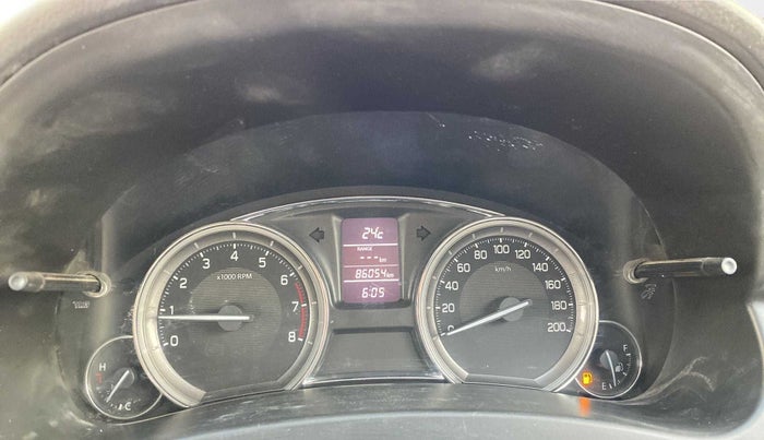 2017 Maruti Ciaz DELTA 1.4 MT PETROL, Petrol, Manual, 86,044 km, Odometer Image