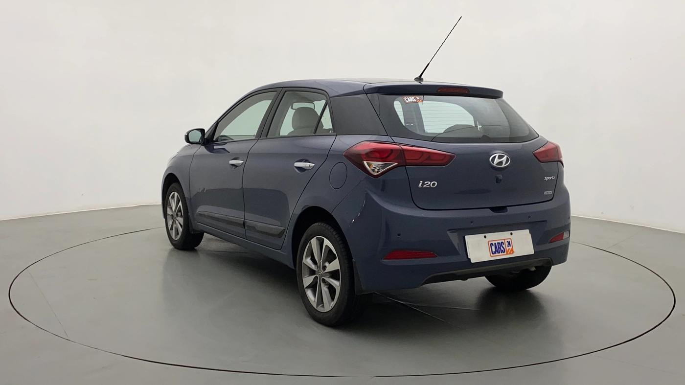 2015 Hyundai Elite i20 SPORTZ 1.2 (O), Petrol, Manual, 65,135 km, Left Back Diagonal