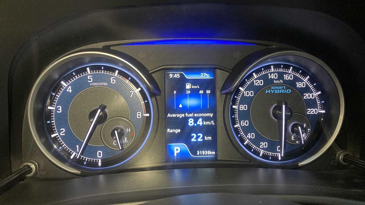 2022 Maruti XL6 ZETA AT, Petrol, Automatic, 31,927 km, Odometer Image