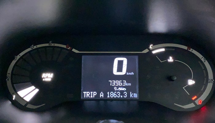 2021 Nissan MAGNITE XE, Petrol, Manual, 74,070 km, Odometer Image