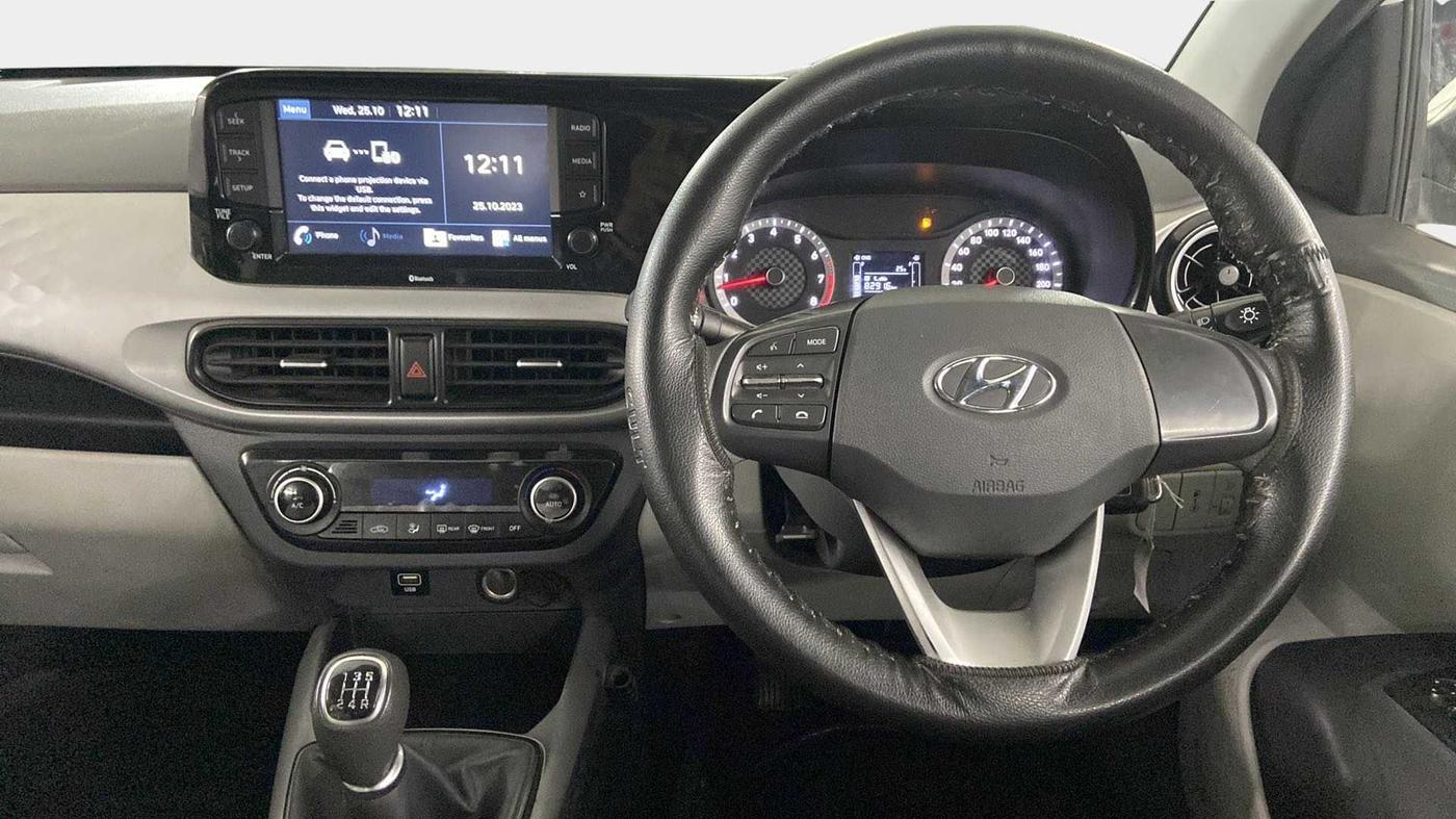 2020 Hyundai GRAND I10 NIOS SPORTZ 1.2 KAPPA VTVT CNG, CNG, Manual, 37,439 km, Steering Wheel Close Up