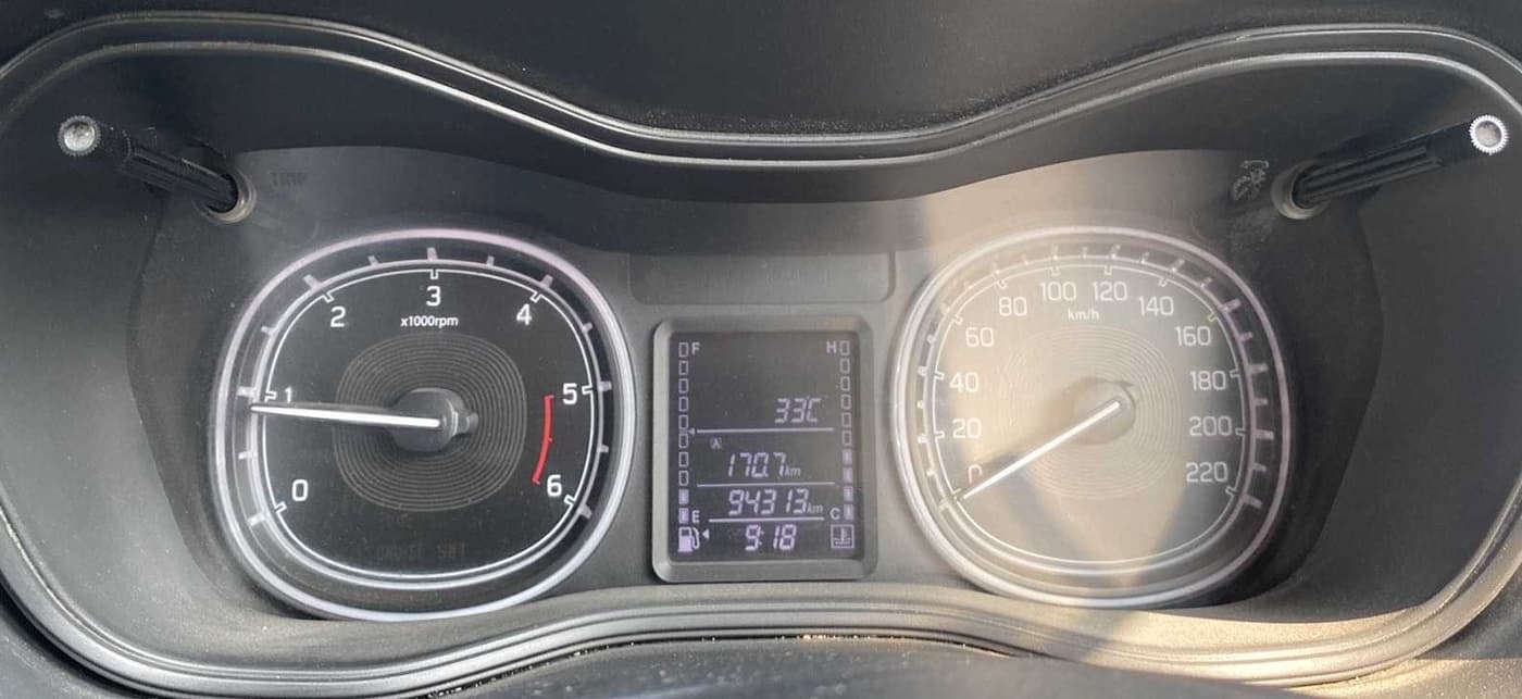 2017 Maruti Vitara Brezza ZDI, Diesel, Manual, 94,281 km, Odometer Image