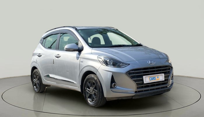 2019 Hyundai GRAND I10 NIOS SPORTZ AMT 1.2 KAPPA VTVT, Petrol, Automatic, 86,551 km, Right Front Diagonal