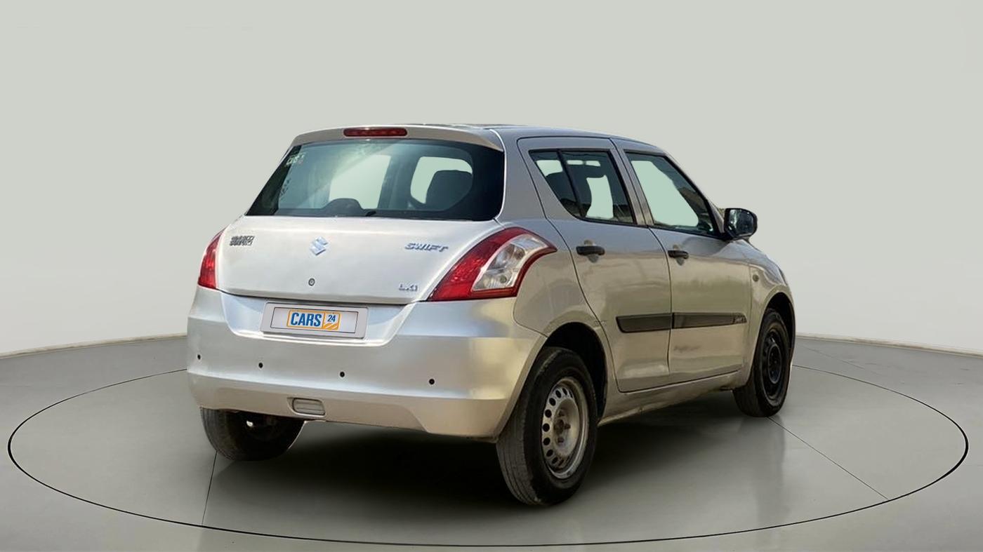 2014 Maruti Swift LXI, Petrol, Manual, 68,332 km, Right Back Diagonal