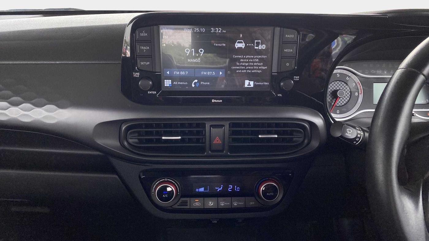 2019 Hyundai GRAND I10 NIOS SPORTZ 1.2 KAPPA VTVT DUAL TONE, Petrol, Manual, 54,839 km, Air Conditioner
