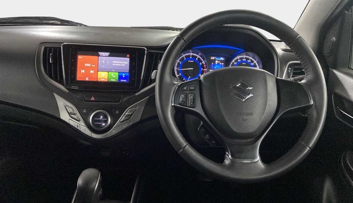 2019 Maruti Baleno ALPHA CVT PETROL 1.2, Petrol, Automatic, 47,503 km, Steering Wheel Close Up