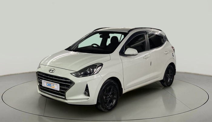 2020 Hyundai GRAND I10 NIOS SPORTZ AMT 1.2 KAPPA VTVT, Petrol, Automatic, 36,645 km, Left Front Diagonal