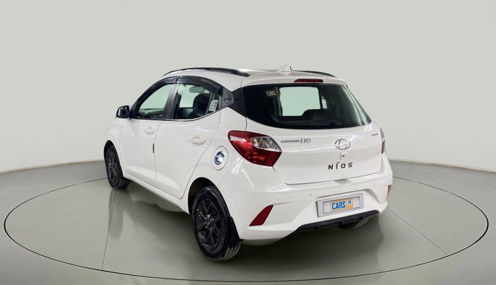 2020 Hyundai GRAND I10 NIOS SPORTZ AMT 1.2 KAPPA VTVT, Petrol, Automatic, 36,645 km, Left Back Diagonal