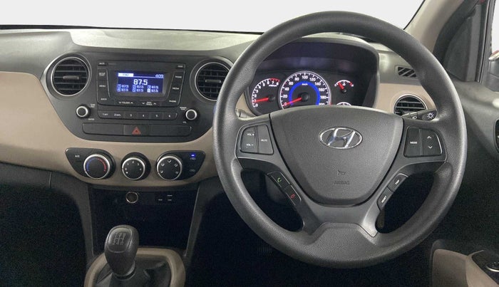 2018 Hyundai Grand i10 MAGNA 1.2 KAPPA VTVT, Petrol, Manual, 4,601 km, Steering Wheel Close Up