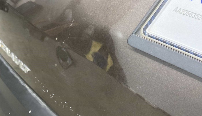 2022 Renault TRIBER RXT, Petrol, Manual, 11,614 km, Dicky (Boot door) - Slightly dented