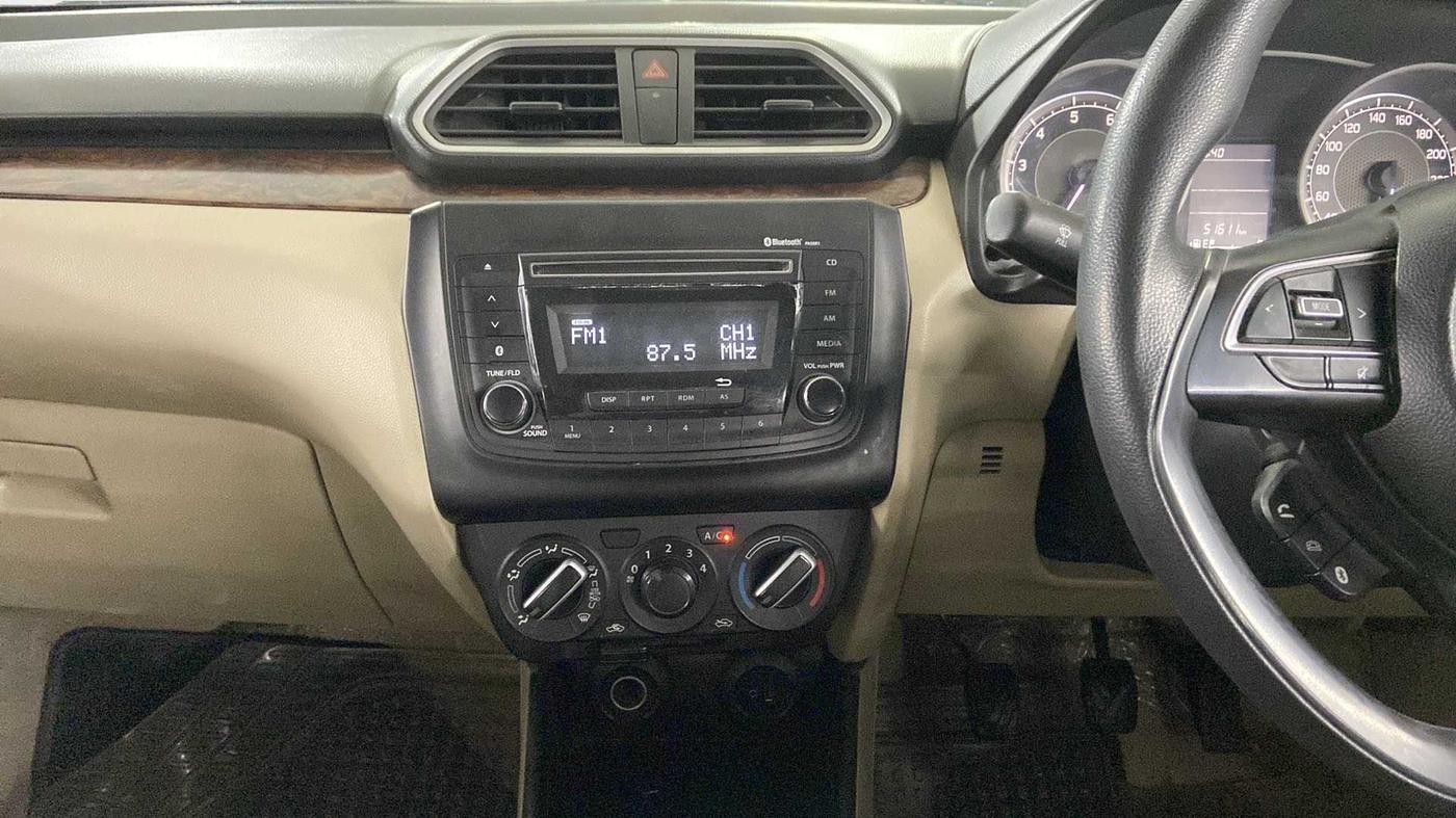2017 Maruti Dzire VXI, Petrol, Manual, 51,610 km, Air Conditioner