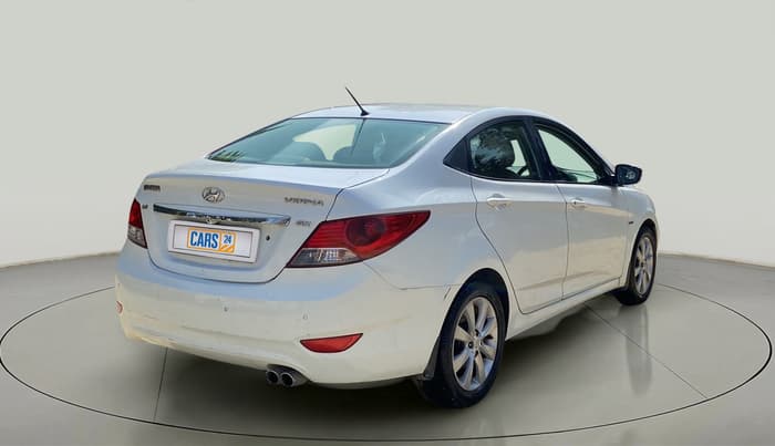 2013 Hyundai Verna FLUIDIC 1.6 VTVT SX, Petrol, Manual, 77,933 km, Right Back Diagonal