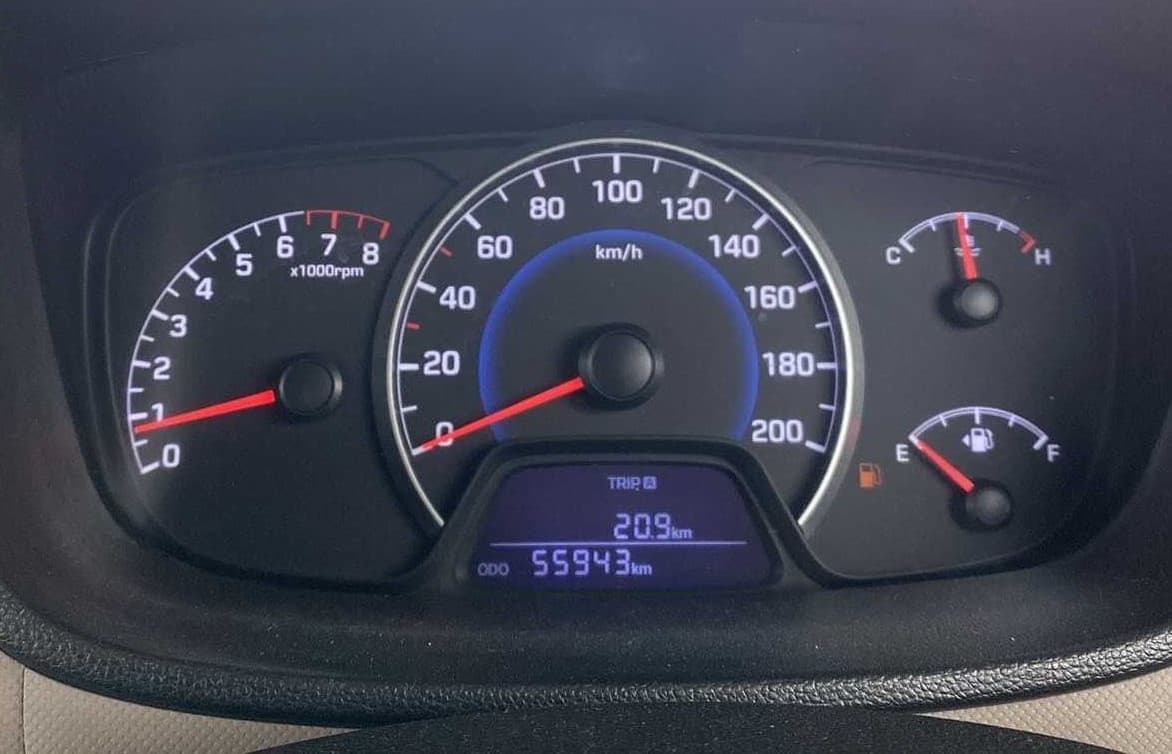 2015 Hyundai Grand i10 MAGNA 1.2 KAPPA VTVT, Petrol, Manual, 55,922 km, Odometer Image