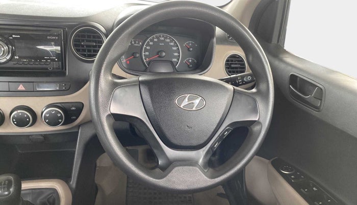 2015 Hyundai Grand i10 MAGNA 1.2 KAPPA VTVT, Petrol, Manual, 55,922 km, Steering Wheel Close Up