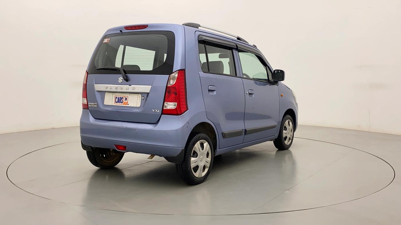 2010 Maruti Wagon R 1.0 VXI, Petrol, Manual, 68,231 km, Right Back Diagonal