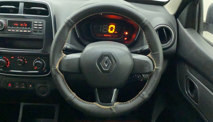 2019 Renault Kwid RXL, Petrol, Manual, 62,947 km, Steering Wheel Close Up