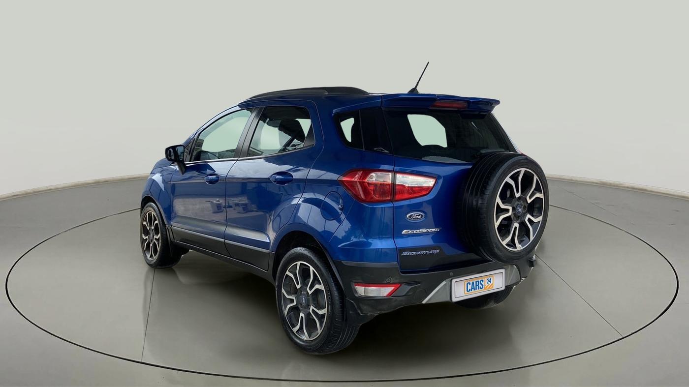2018 Ford Ecosport TITANIUM 1.5L SIGNATURE EDITION (SUNROOF) DIESEL, Diesel, Manual, 84,335 km, Left Back Diagonal