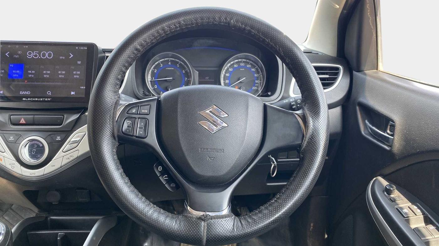 2017 Maruti Baleno DELTA PETROL 1.2, Petrol, Manual, 64,218 km, Steering Wheel Close Up