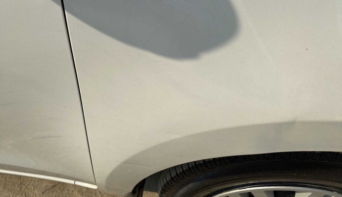 2018 Maruti Dzire VXI, Petrol, Manual, 29,825 km, Right fender - Line - Paint ok & Dent >4 inch(On criase Line)