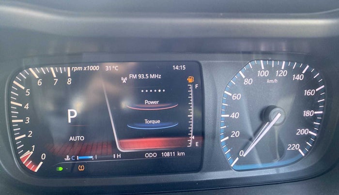 2022 Tata ALTROZ XZA PLUS, Petrol, Automatic, 10,806 km, Odometer Image