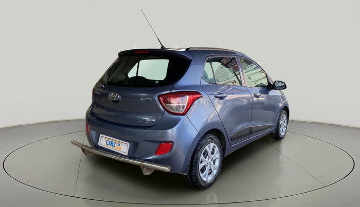 2016 Hyundai Grand i10 SPORTZ 1.2 KAPPA VTVT, Petrol, Manual, 58,865 km, Right Back Diagonal