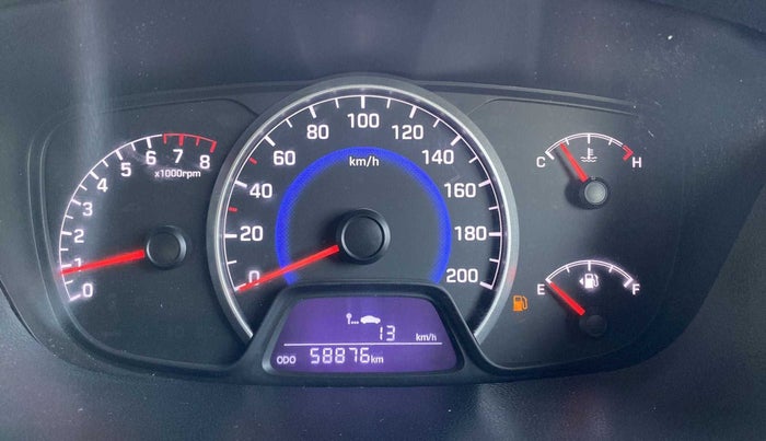 2016 Hyundai Grand i10 SPORTZ 1.2 KAPPA VTVT, Petrol, Manual, 58,865 km, Odometer Image