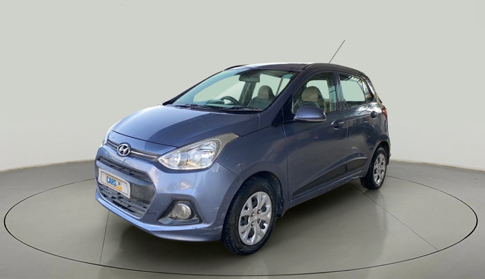 2016 Hyundai Grand i10 SPORTZ 1.2 KAPPA VTVT, Petrol, Manual, 58,865 km, Left Front Diagonal