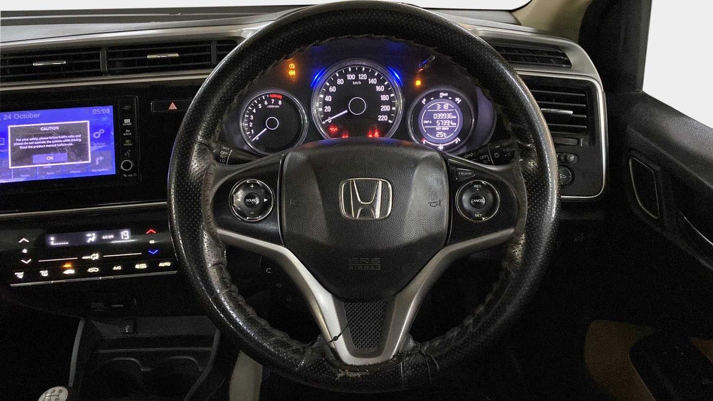 2017 Honda City 1.5L I-VTEC V MT, Petrol, Manual, 39,885 km, Steering Wheel Close Up