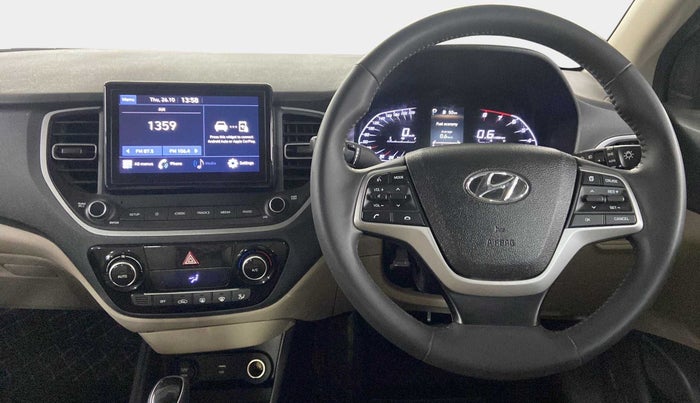 2021 Hyundai Verna SX 1.5 VTVT IVT, Petrol, Automatic, 17,138 km, Steering Wheel Close Up