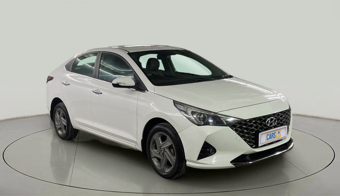 2021 Hyundai Verna SX 1.5 VTVT IVT, Petrol, Automatic, 17,138 km, Right Front Diagonal