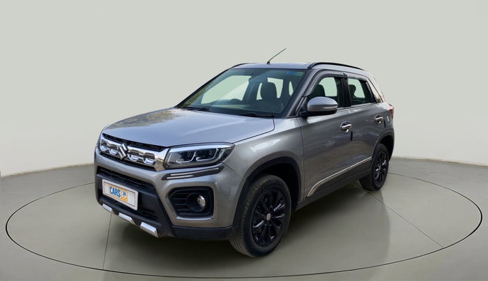 2021 Maruti Vitara Brezza VXI AT SHVS, Petrol, Automatic, 47,695 km, Left Front Diagonal