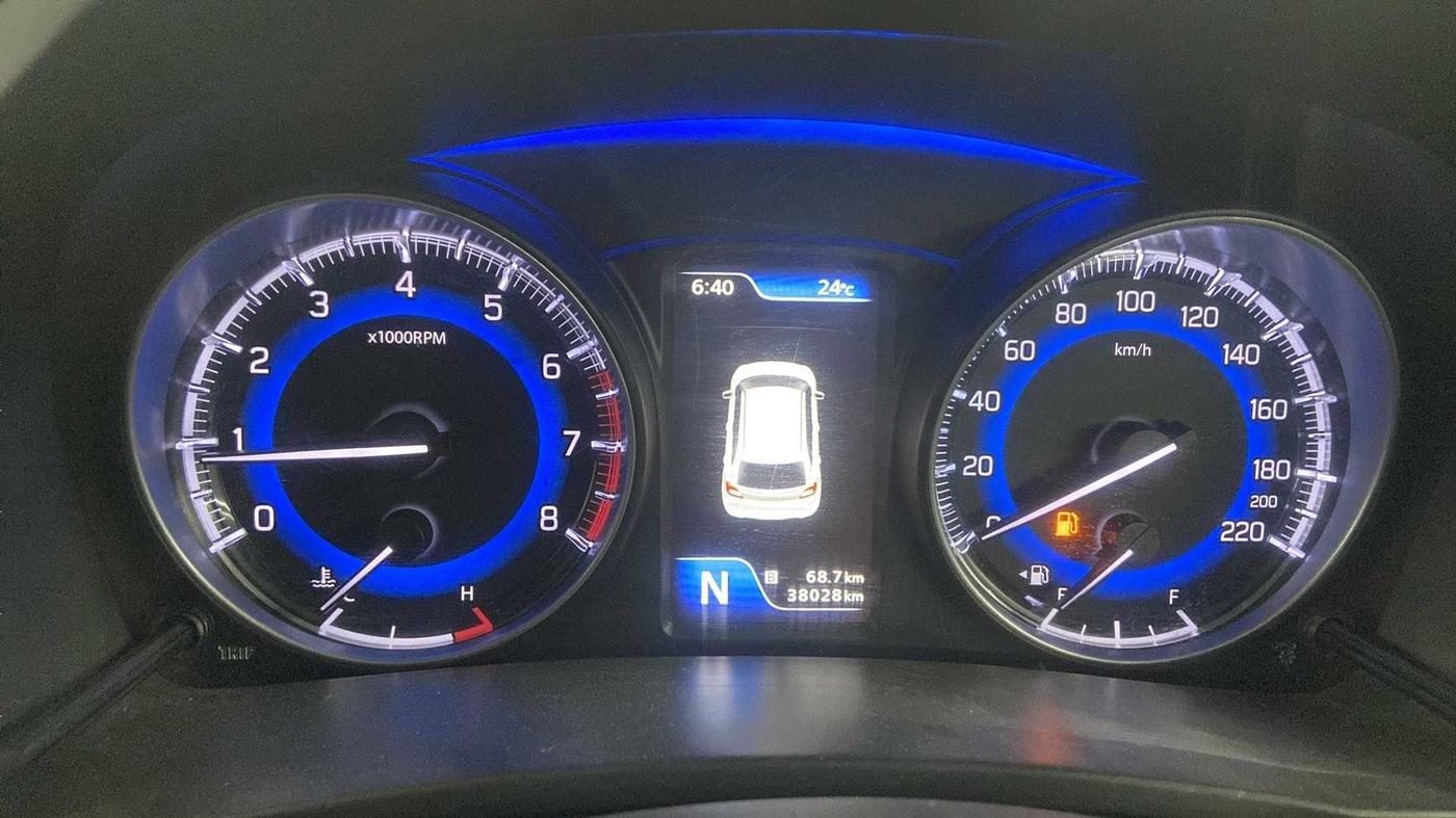 2017 Maruti Baleno ZETA CVT PETROL 1.2, Petrol, Automatic, 38,027 km, Odometer Image