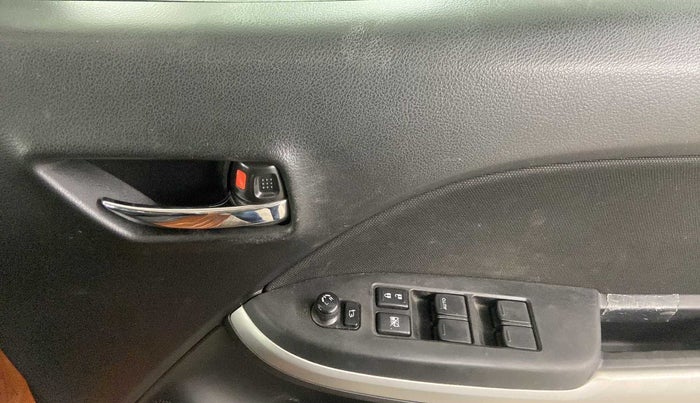 2017 Maruti Baleno ZETA CVT PETROL 1.2, Petrol, Automatic, 38,027 km, Driver Side Door Panels Control