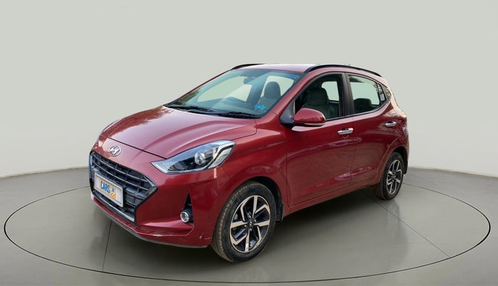 2021 Hyundai GRAND I10 NIOS ASTA AMT 1.2 KAPPA VTVT, Petrol, Automatic, 12,287 km, Left Front Diagonal