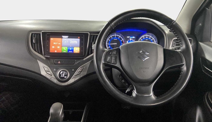 2021 Maruti Baleno ZETA CVT PETROL 1.2, Petrol, Automatic, 45,416 km, Steering Wheel Close Up