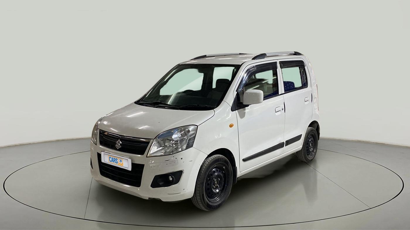 2015 Maruti Wagon R 1.0 VXI, CNG, Manual, 34,816 km, Left Front Diagonal