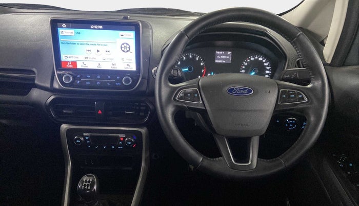 2018 Ford Ecosport TITANIUM 1.5L PETROL, Petrol, Manual, 30,121 km, Steering Wheel Close Up