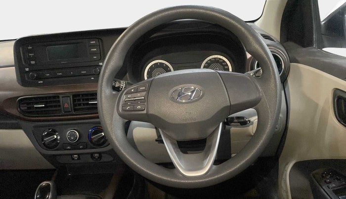2021 Hyundai AURA S 1.2 AMT, Petrol, Automatic, 11,560 km, Steering Wheel Close Up