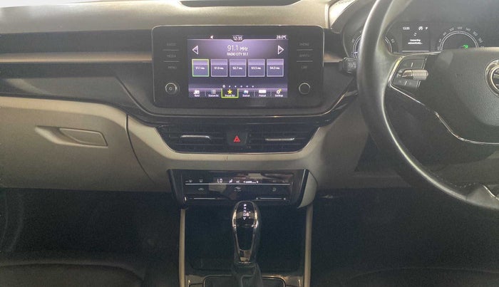 2022 Skoda SLAVIA AMBITION 1.0L TSI AT, Petrol, Automatic, 12,509 km, Air Conditioner