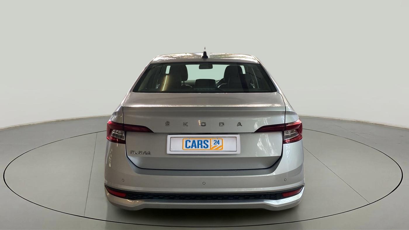 2022 Skoda SLAVIA AMBITION 1.0L TSI AT, Petrol, Automatic, 12,509 km, Back/Rear
