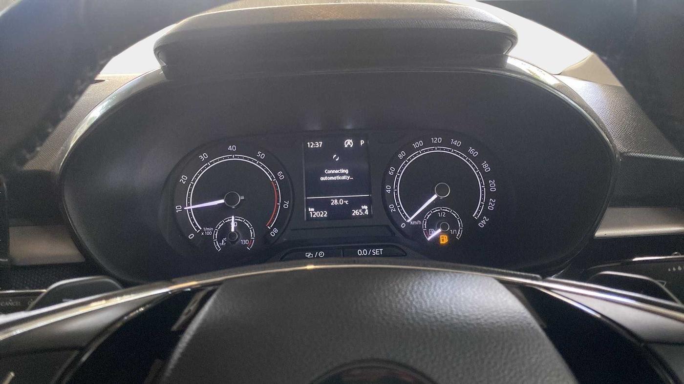 2022 Skoda SLAVIA AMBITION 1.0L TSI AT, Petrol, Automatic, 12,509 km, Odometer Image