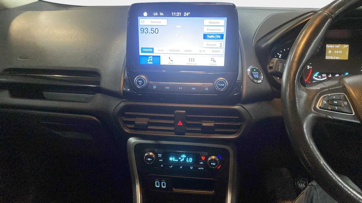 2017 Ford Ecosport TITANIUM 1.5L DIESEL, Diesel, Manual, 70,767 km, Air Conditioner