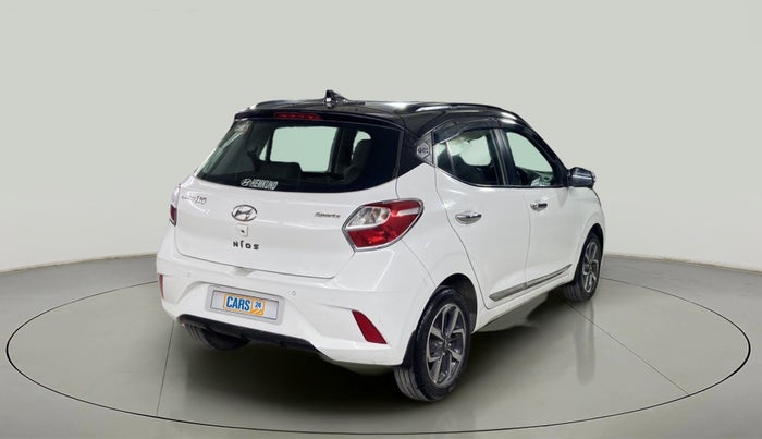 2019 Hyundai GRAND I10 NIOS SPORTZ 1.2 KAPPA VTVT DUAL TONE, Petrol, Manual, 19,586 km, Right Back Diagonal
