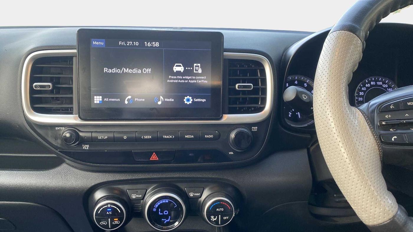 2021 Hyundai VENUE SX 1.0 TURBO IMT, Petrol, Manual, 17,925 km, Infotainment System