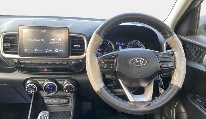 2021 Hyundai VENUE SX 1.0 TURBO IMT, Petrol, Manual, 17,925 km, Steering Wheel Close Up
