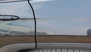 2020 Jeep Compass LIMITED PLUS PETROL AT, Petrol, Automatic, 30,131 km, Left quarter panel - Slightly dented