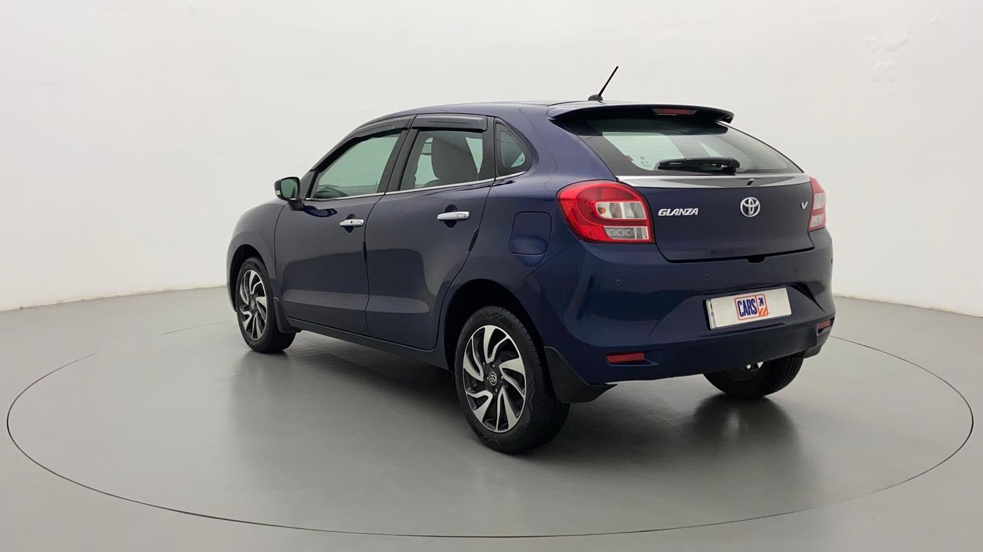 2020 Toyota Glanza V CVT, Petrol, Automatic, 35,636 km, Left Back Diagonal