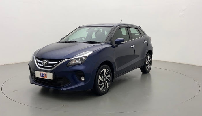 2020 Toyota Glanza V CVT, Petrol, Automatic, 35,636 km, Left Front Diagonal