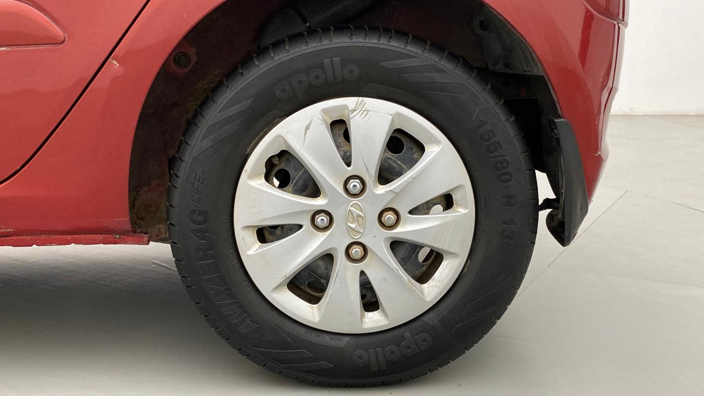 2013 Hyundai i10 SPORTZ 1.2 AT, Petrol, Automatic, 78,272 km, Left Rear Wheel