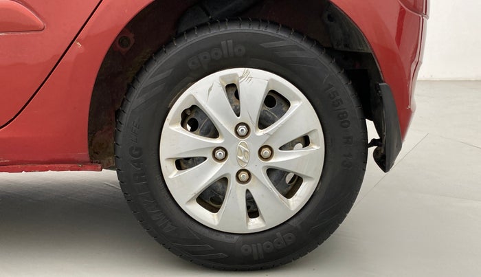2013 Hyundai i10 SPORTZ 1.2 AT, Petrol, Automatic, 78,272 km, Left Rear Wheel
